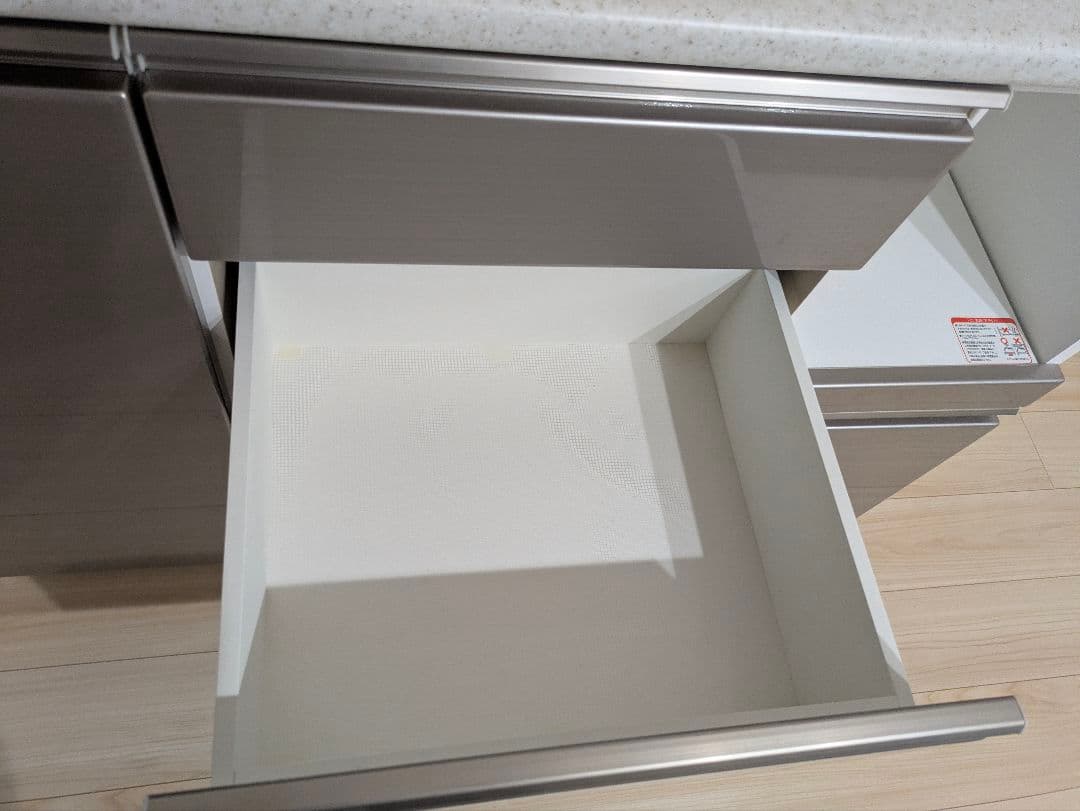 ニトリ キッチンカウンター 120cm(アルミナ2 120CT SI)