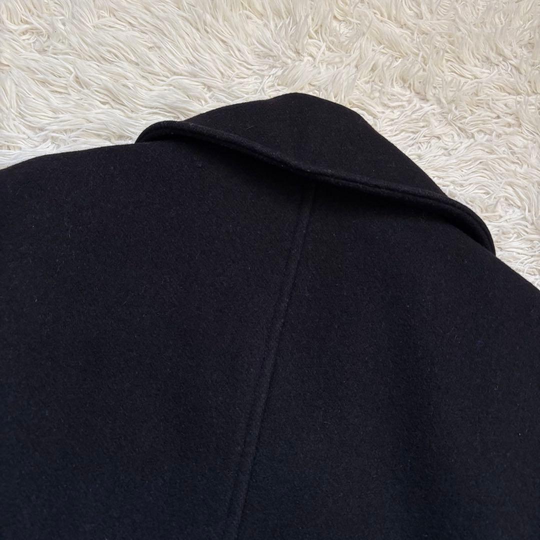 42サイズ　schott ピーコート　740 キルティング　USA製　ブラック