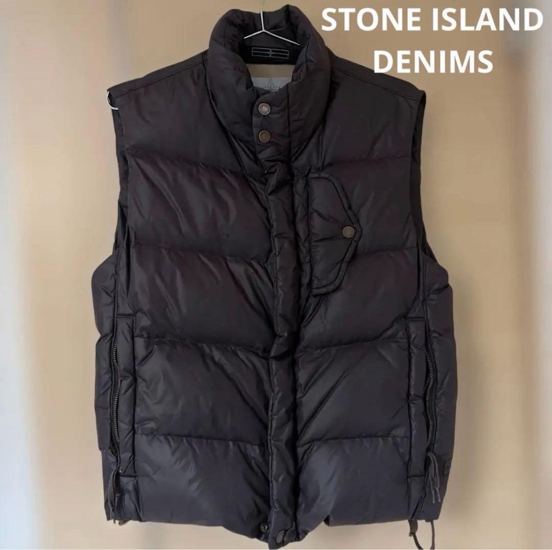 ふ*ん様 STONE  DENIMSダウンベスト