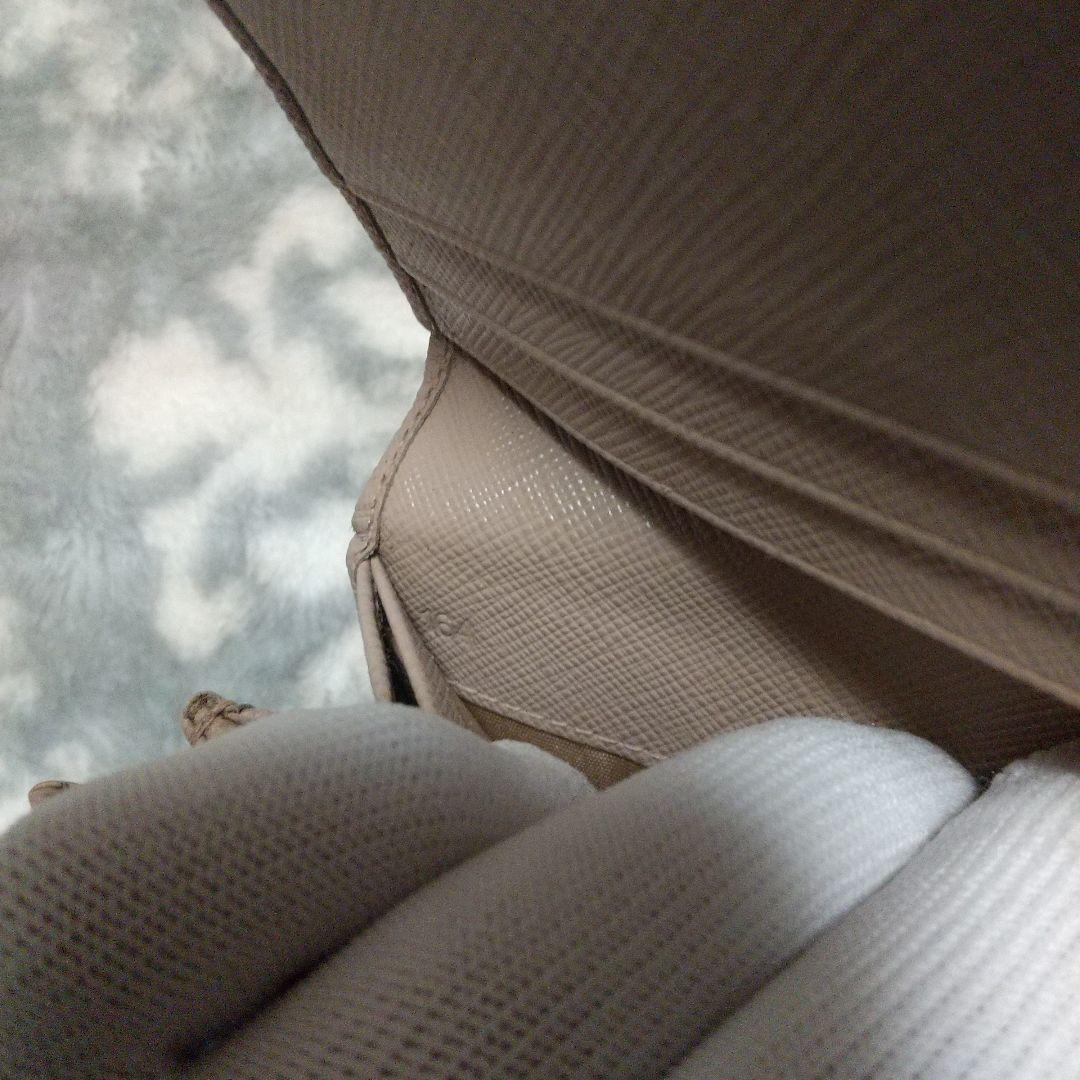 PRADA サフィアーノベージュ 長財布 カードケース付き