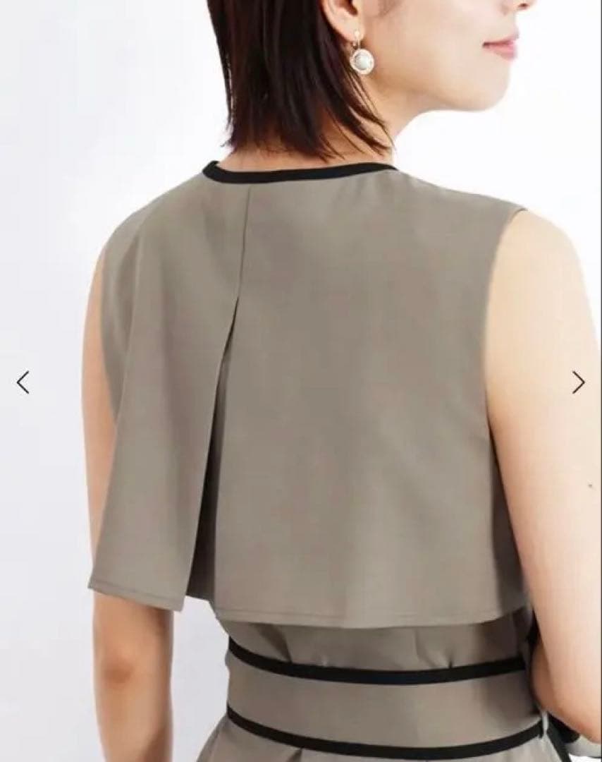 FENNEL フロントジップジレワンピース