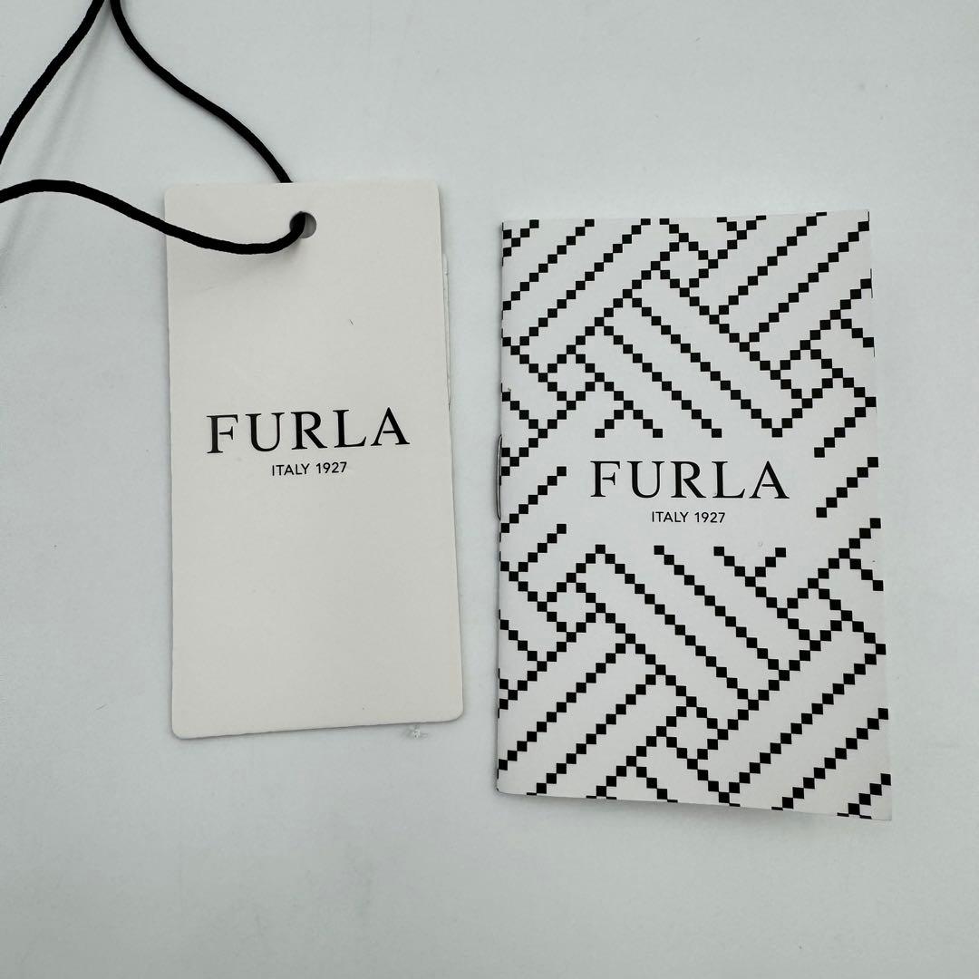 未使用品✨FURLA ウエストバッグ　ブラック　レザー