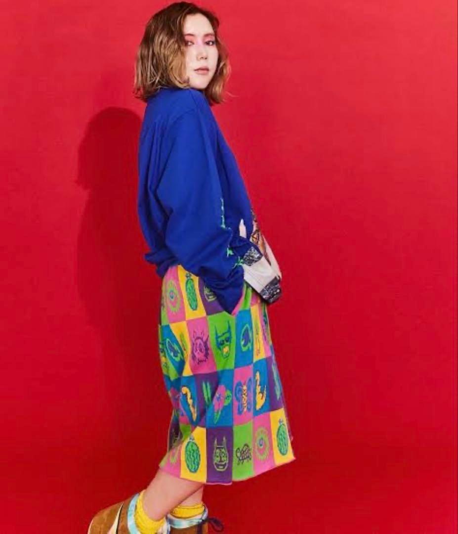 RE. アールイードット ニットパンツ仲里依紗