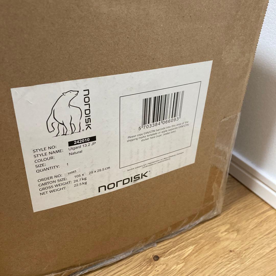 日本正規品　ノルディスク　ウトガルド　新品未使用　テント　キャンプ