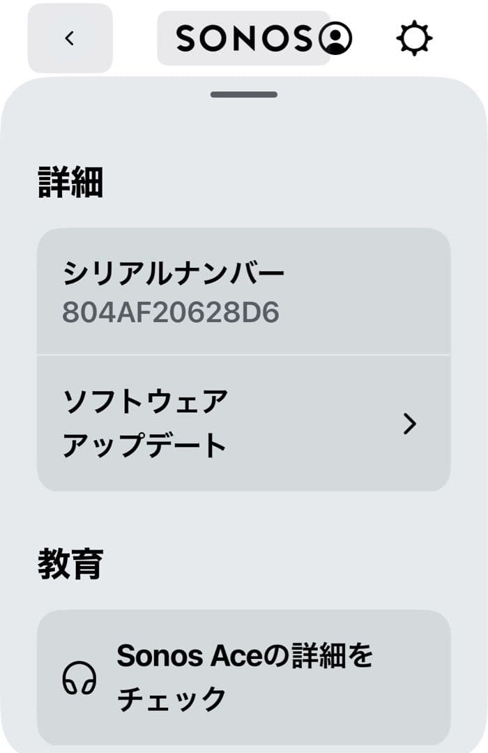 Sonos Ace 『BLACK』　 2025年6月18日ヨドバシ梅田購入