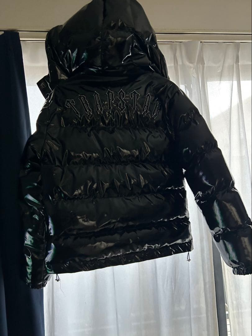 TRAPSTAR ブラック ダウンジャケット S