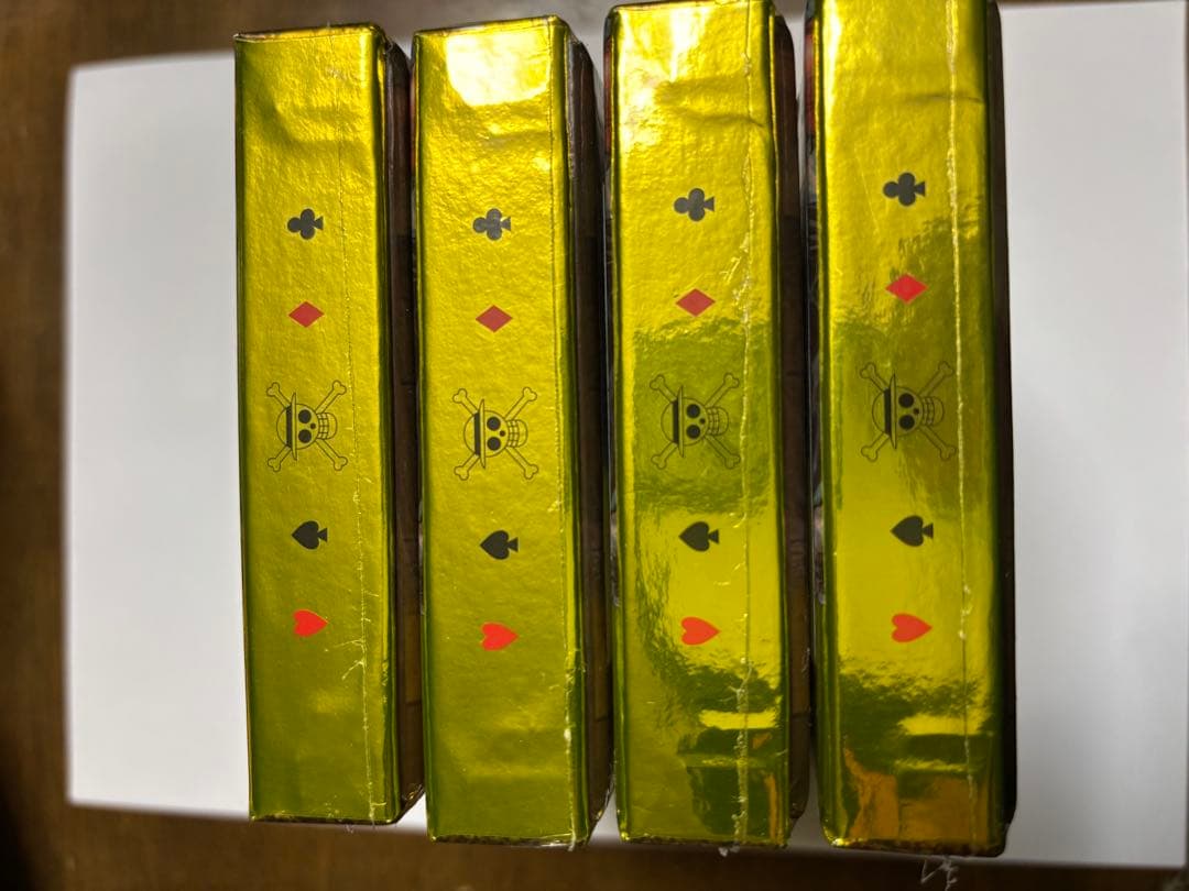 ONE PIECE ゴールデントランプ　プレイングカード 4セット評価の低い方×