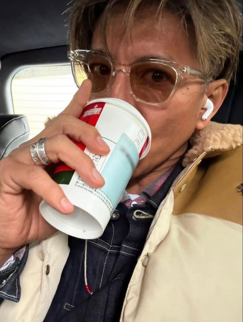 ハ*ー様 OWNDAYS サングラス　木村拓哉　プライベート着用　調光　キムタク