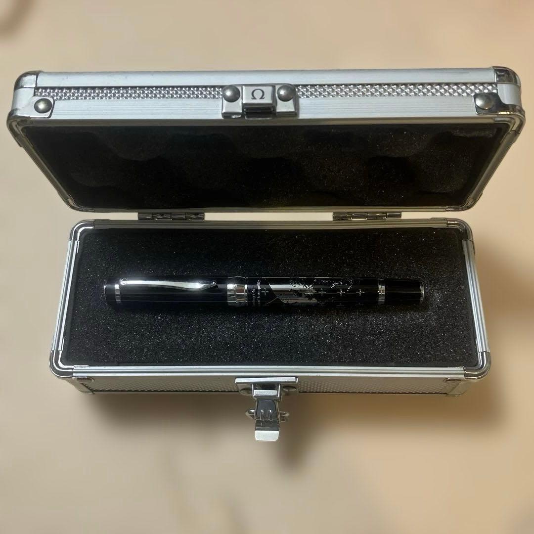 オメガ スピードマスター 月面着陸 40周年記念 非売品 ボールペン 未使用