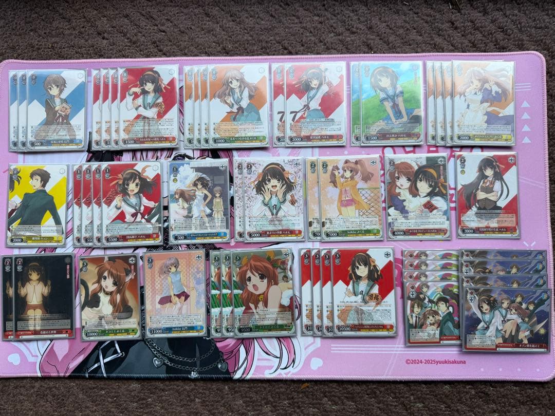 WS 涼宮ハルヒの憂鬱 8電源デッキ 他パーツ付き