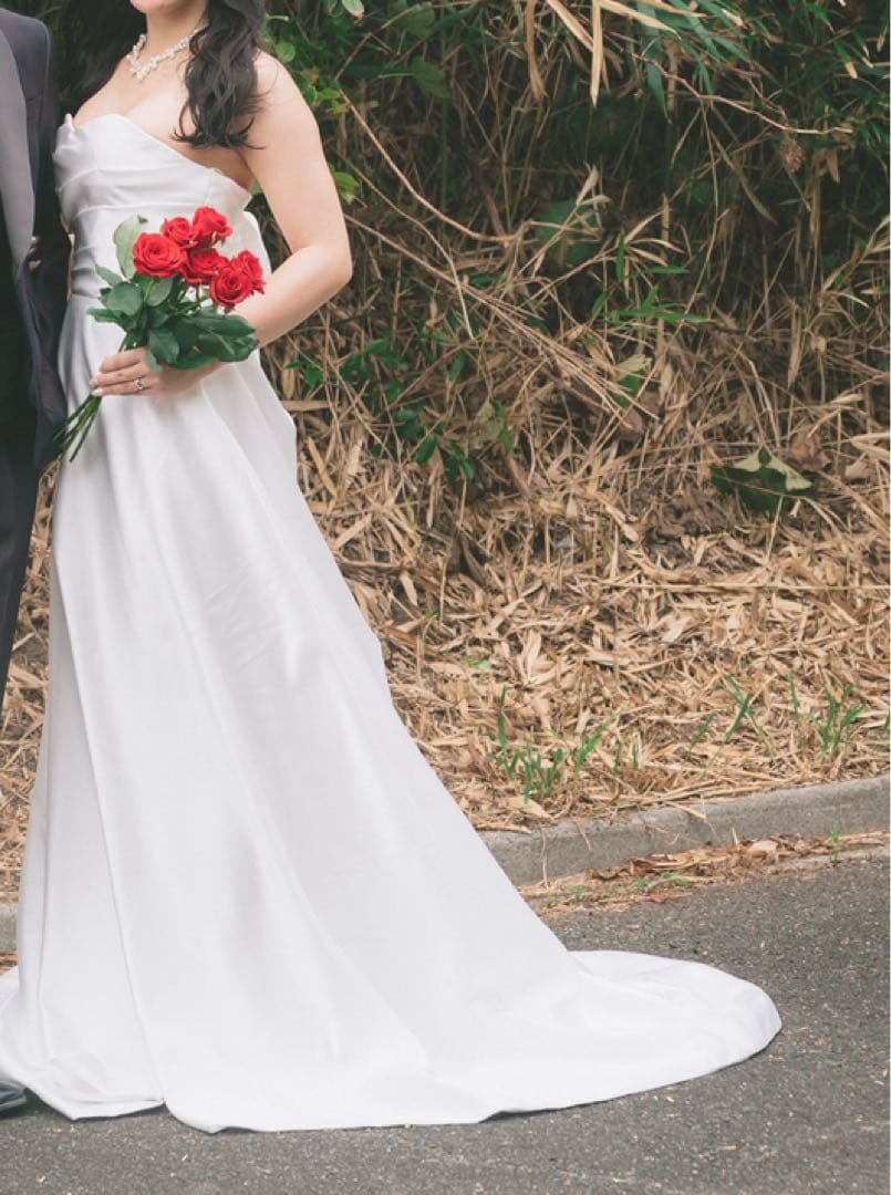 結婚式　前撮り　4wayウェディングドレス ホワイト　ミートスウィート