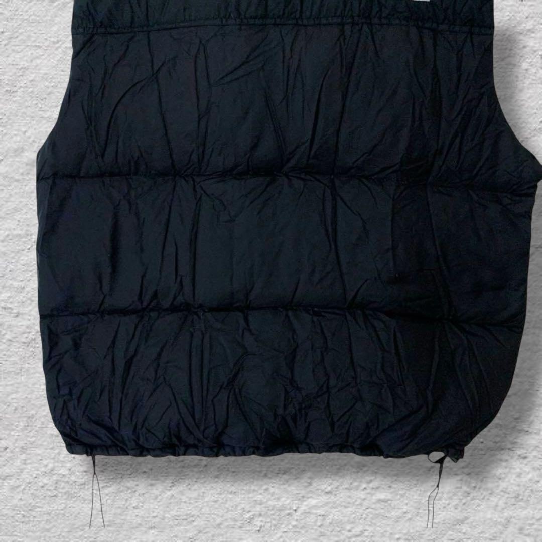 ノースフェイスダウンベストヌプシ700フィルUSA規格90s古着vintage黒