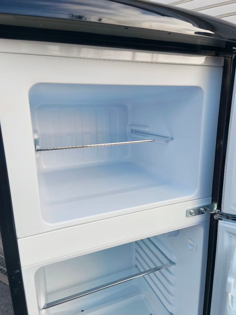 関東限 20年 条件で無料配 レトロ冷蔵庫 レトロデザイン冷蔵庫 冷蔵庫 2ドア