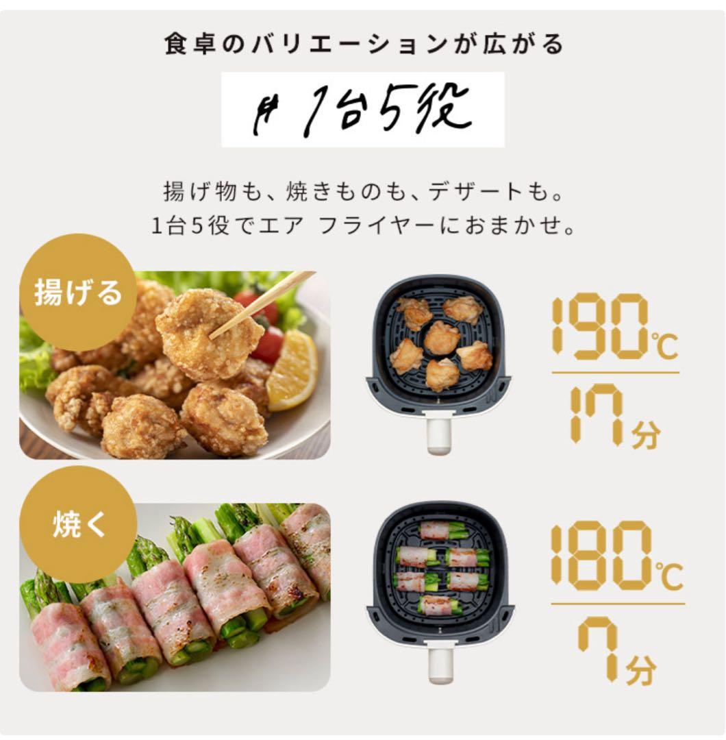【最新モデル新品】アイリスオーヤマ 過熱水蒸気エアフライヤー FV-M30A-C