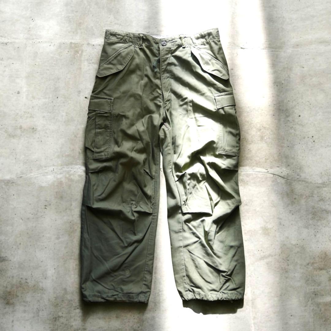 美品 US ARMY M65 field pants 70s カーゴパンツ 実物