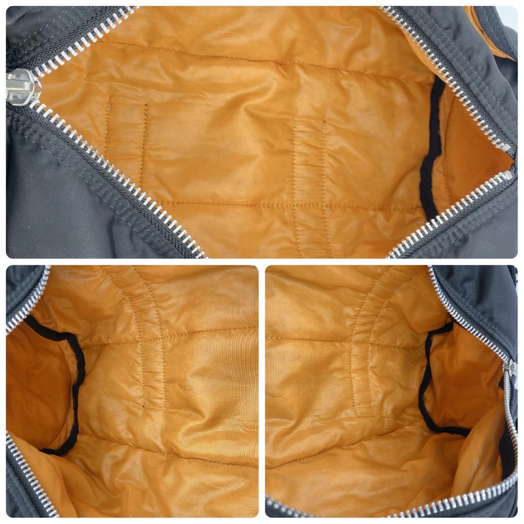 極美品 ポーター タンカー ミニボストン ドラム ロゴ綺麗