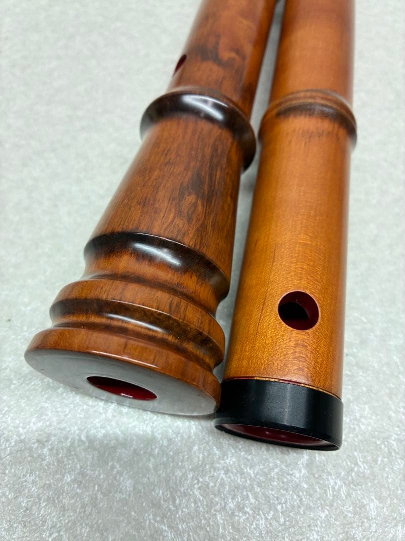 未使用品 都山流 銘木 琴風尺八 石高琴風監修