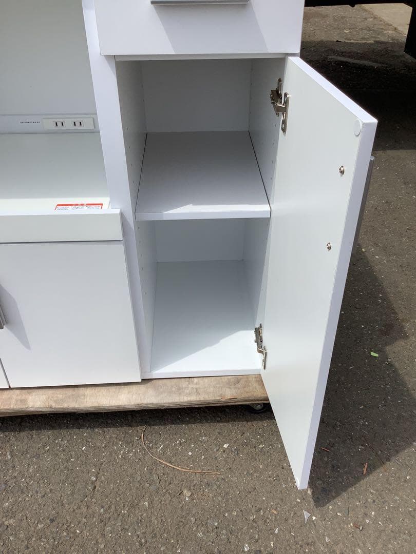 オーロラ姫 山善 キッチンカウンター SSY-C8580KCST