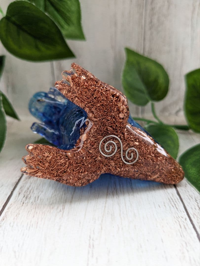 【めぐりん】まっきっきのたこちゃん形オルゴナイト☆他２点