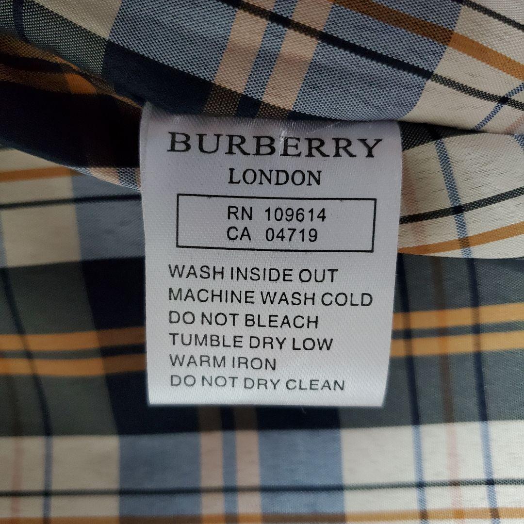 美品✨バーバリーブルーレーベル　ピーコート　銀ボタン　ノバチェック　Sam様