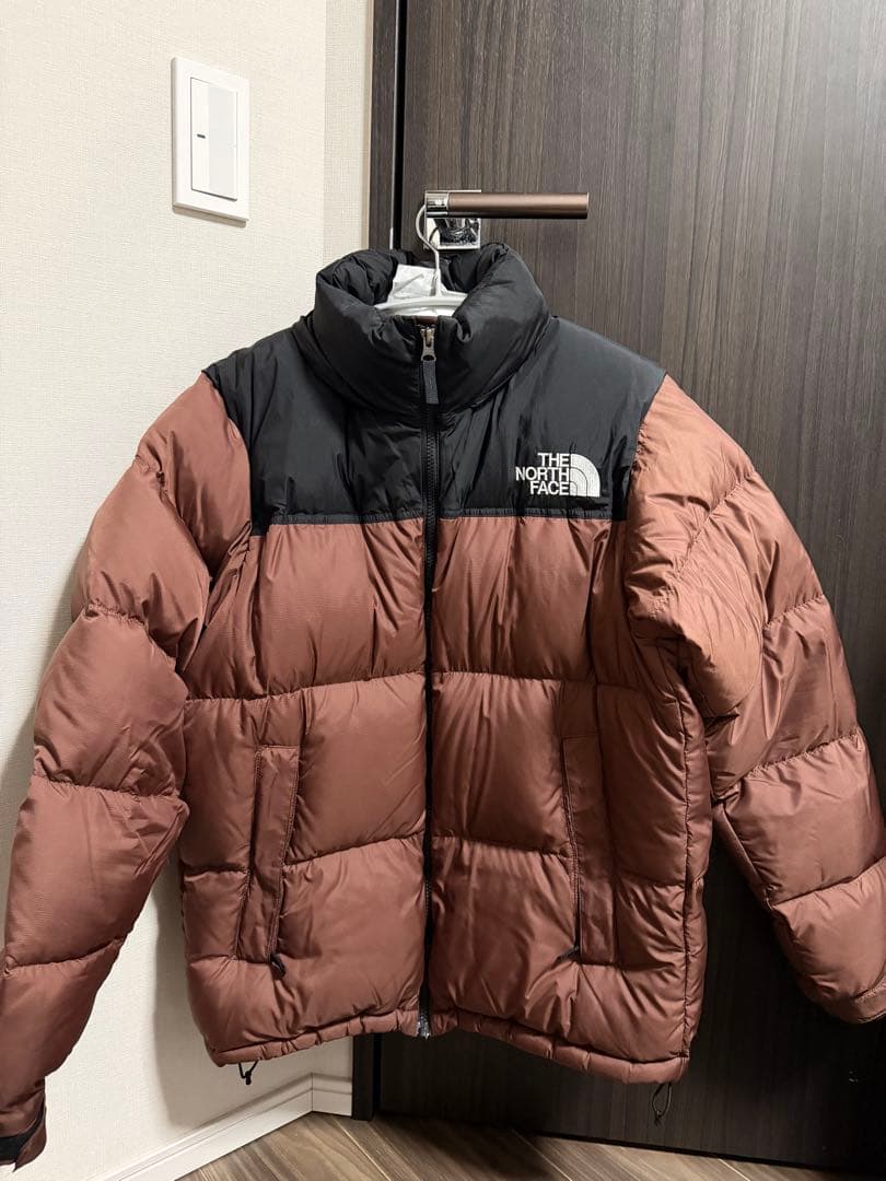 THE NORTH FACE ダウンジャケット Mサイズ ブラウン/ブラック