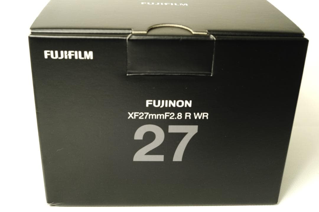 【中古】FUJIFILM XF27mm F2.8 R WR パンケーキ 単焦点