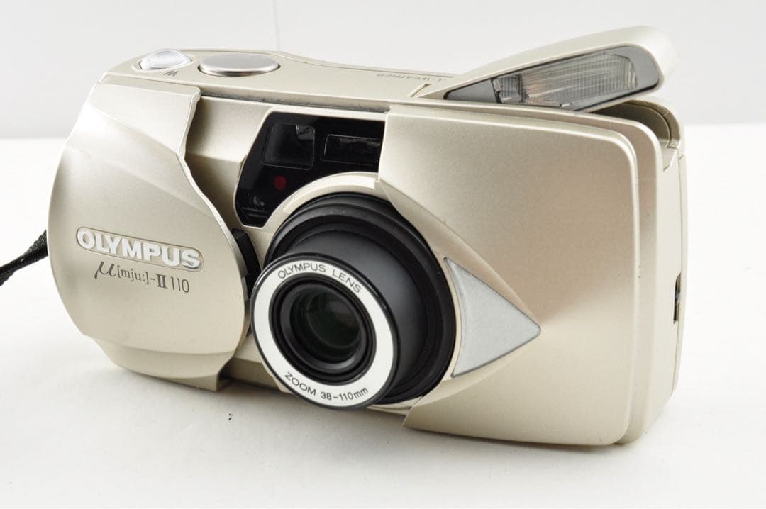 美品　OLYMPUS μ-ii mju 110 ミュー フィルムカメラ