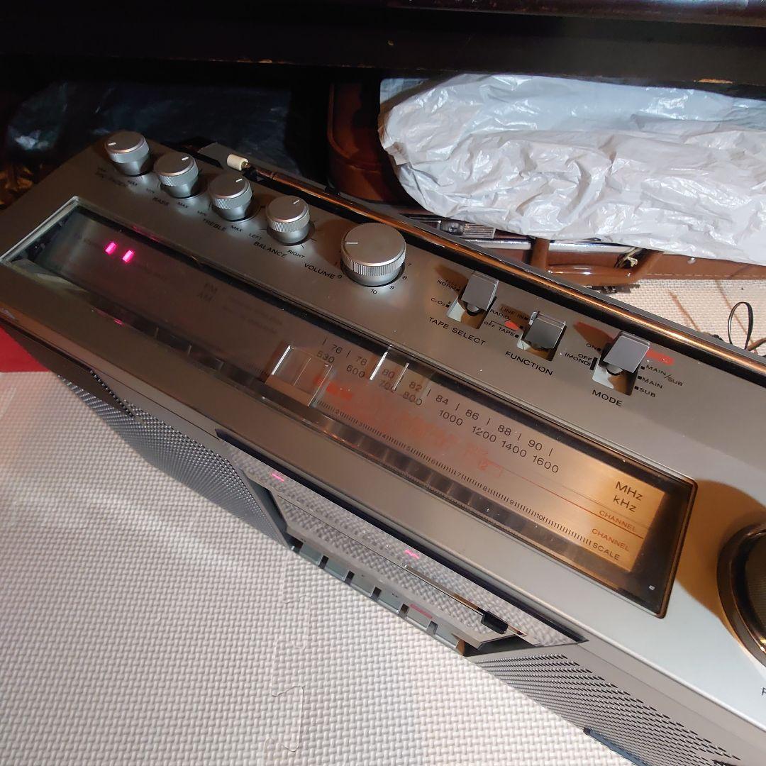 SONY CFS-V1 ラジカセ　ジルバップ　動作確認済み　美品　昭和レトロ