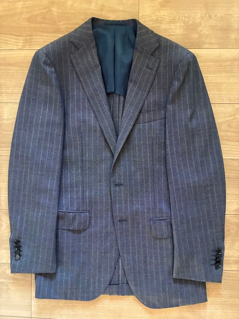RING JACKET　リングジャケット　スーツ　46 ストライプ