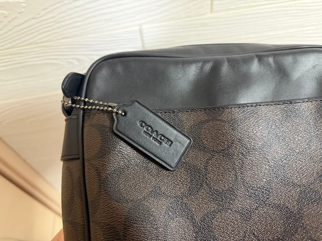 COACH ショルダーバッグ ブラウン ブラック