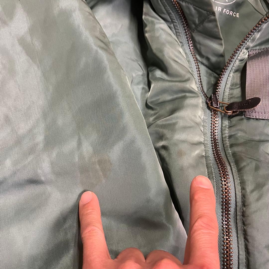 アルファインダストリーズ usa製 B-15D MA-1 フライトジャケット M