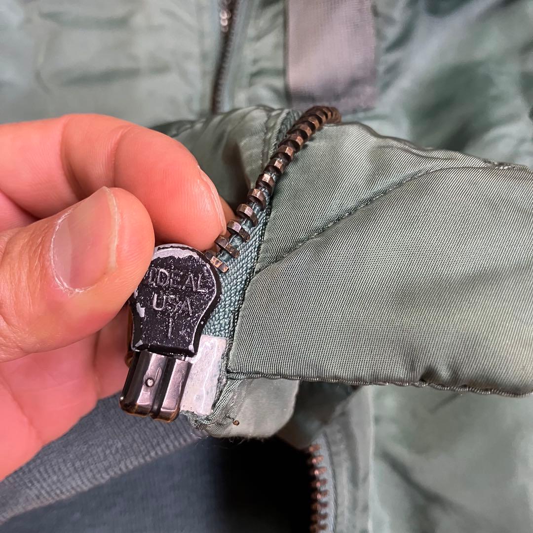 アルファインダストリーズ usa製 B-15D MA-1 フライトジャケット M