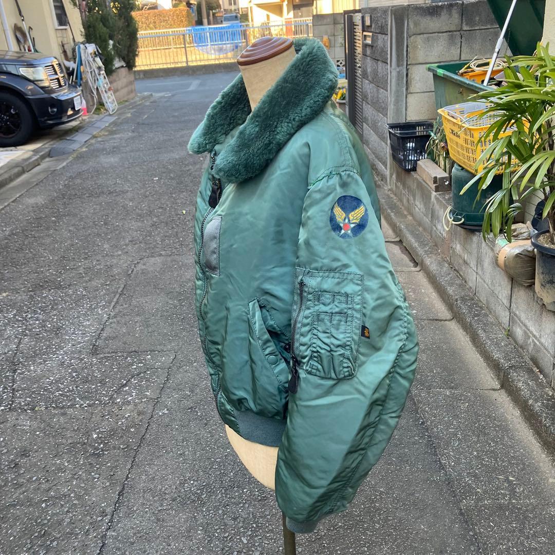 アルファインダストリーズ usa製 B-15D MA-1 フライトジャケット M