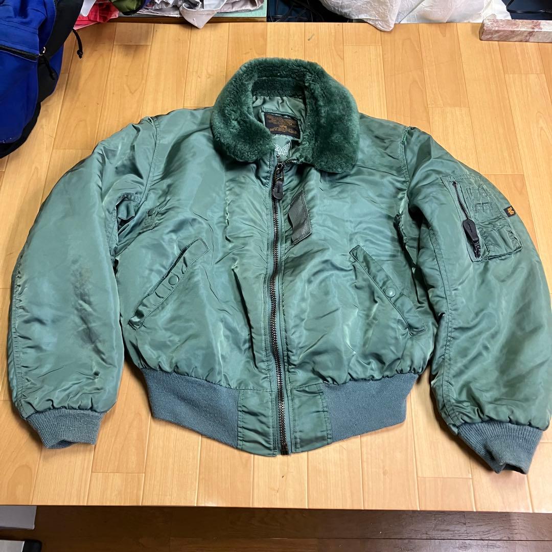 アルファインダストリーズ usa製 B-15D MA-1 フライトジャケット M