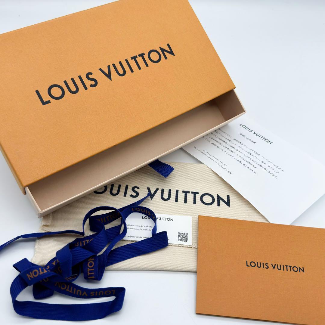 【箱付き】ルイヴィトン ヴェルティカルウォレット ガレ カプシーヌ 二つ折り