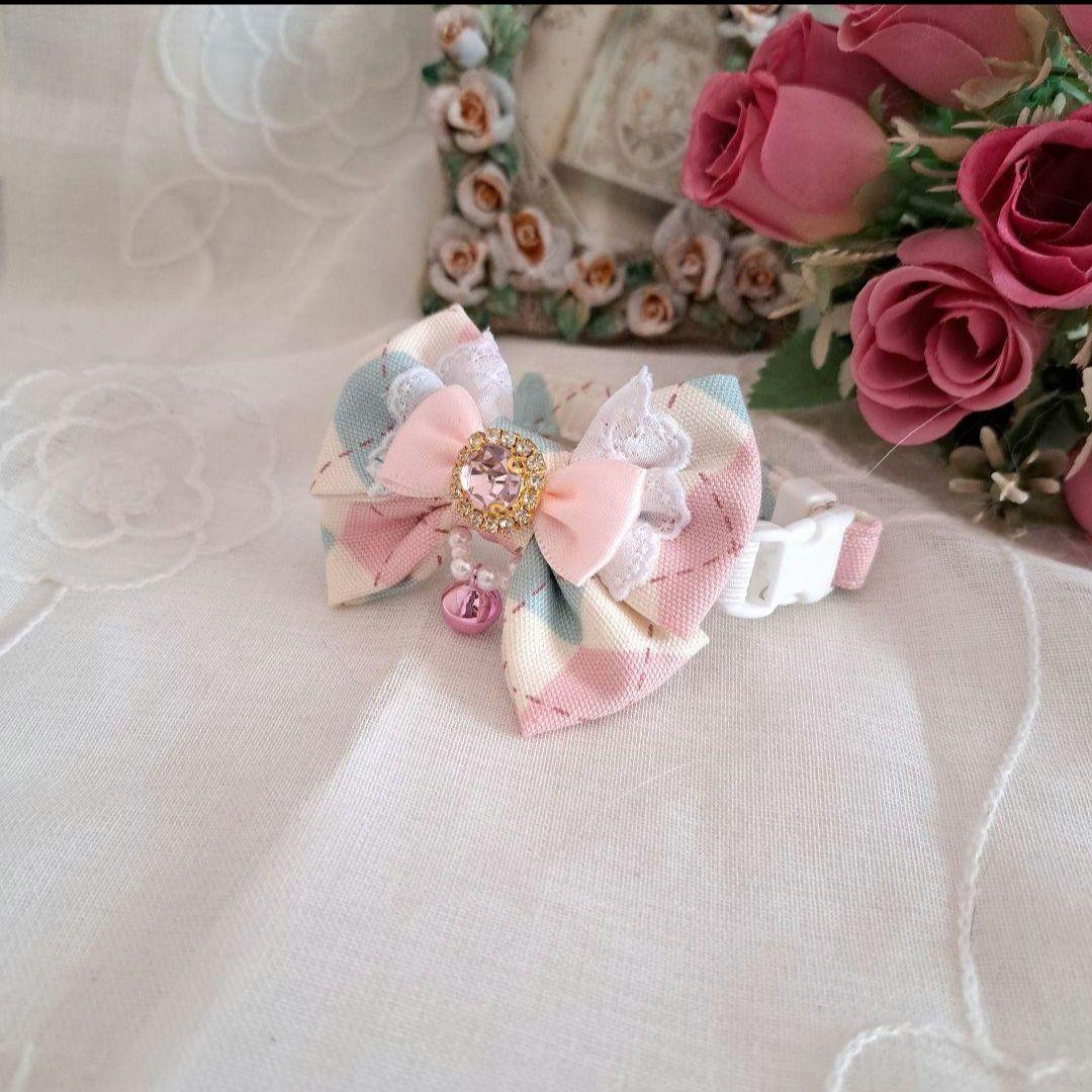 プッチ、ロリータスタイ(ピンク)わんちゃん猫ちゃん用