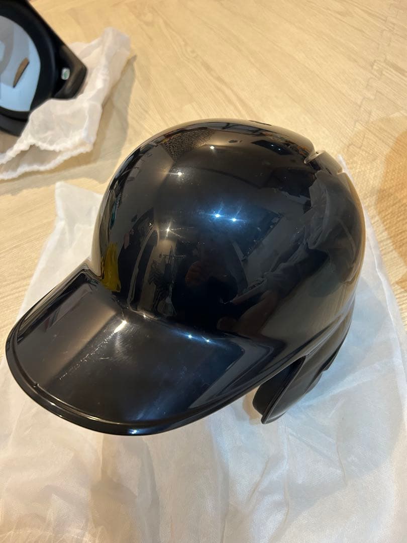 野球　ヘルメット　ZETT JSBB ブラック　6個セット