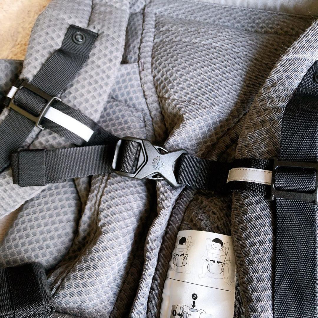 エルゴベビー オムニブリーズ ベビーキャリア 抱っこ紐 グラファイトグレー