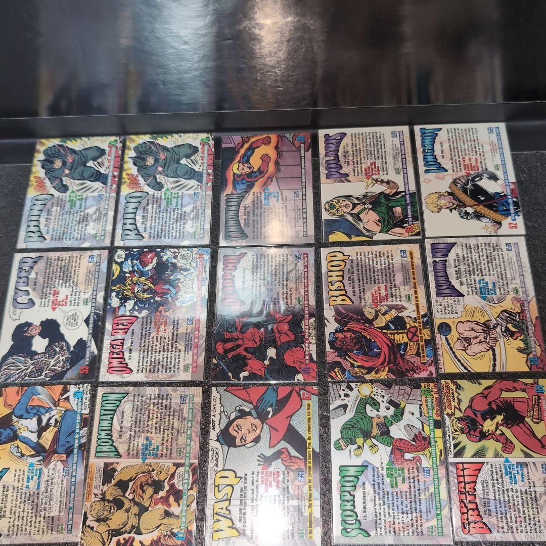 MARVEL 1993 トレーディングカード まとめ メルカリ便