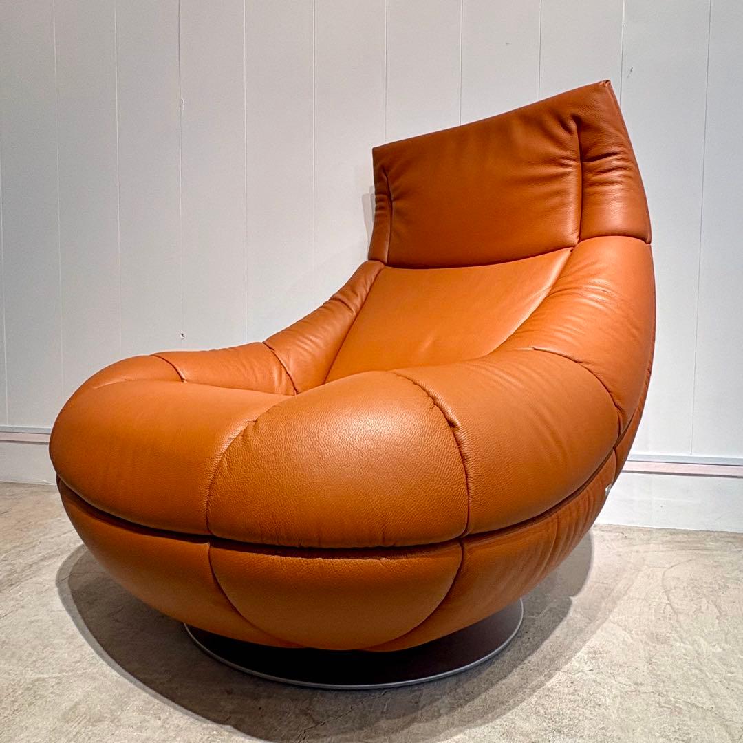 de sede スイス製　レザー ラウンジチェア