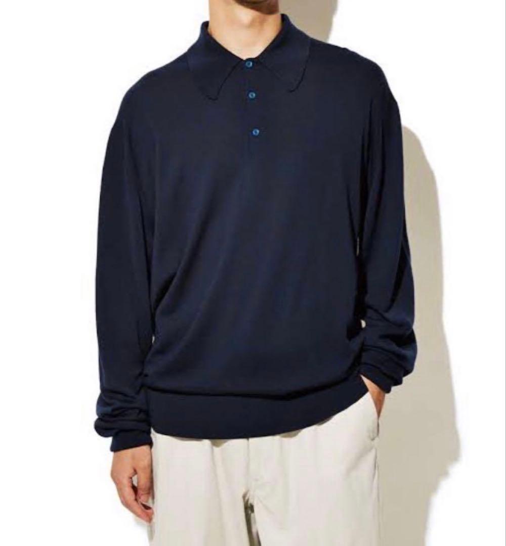 KAPTAIN SUNSHINE JOHN SMEDLEY ポロシャツ XL