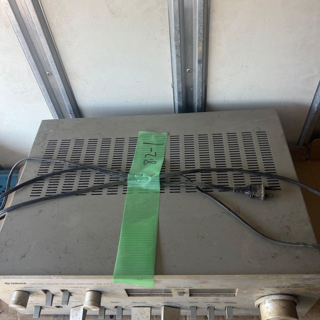 yamaha ca-x11 プリメインアンプ未確認