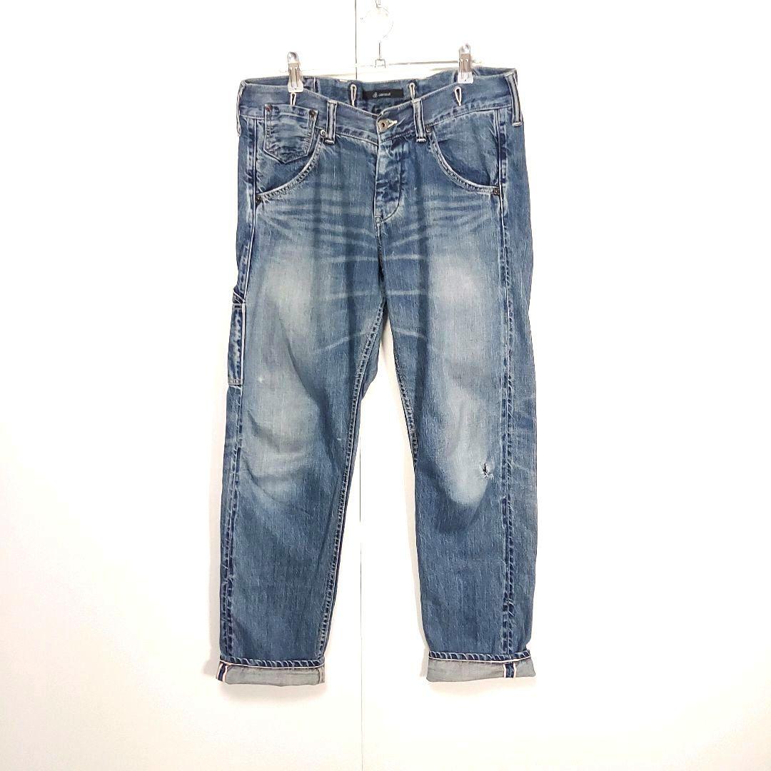 JOHNBULLライトオンスデニムビンテージ加工ペインターパンツ M 大戦