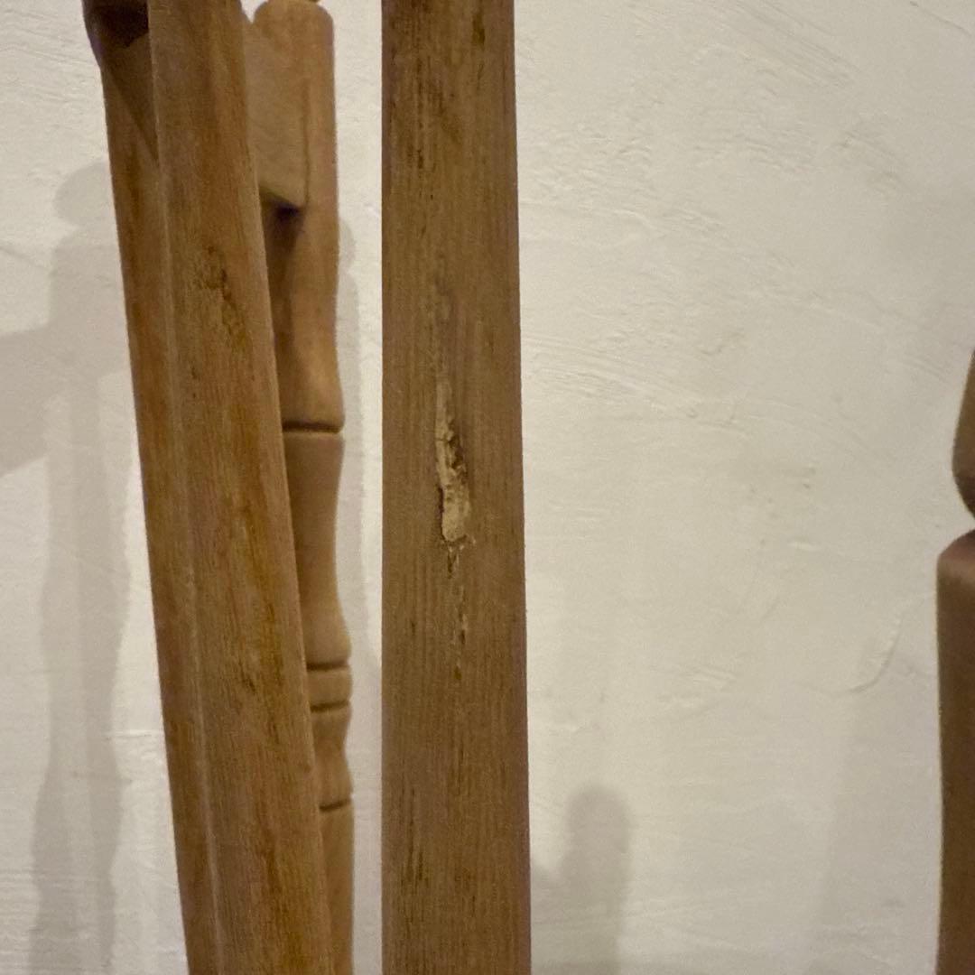 ヴィンテージ　ダイニングチェア　カフェチェア　剥離