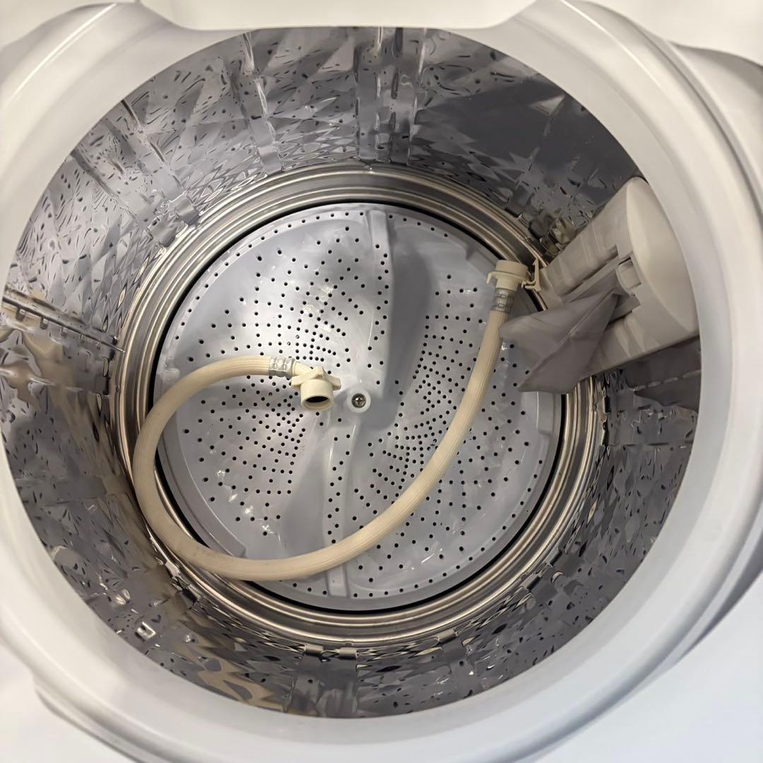 616 関東圏配送　ピンクデザイン　洗濯機　7kg インバーター搭載　格安