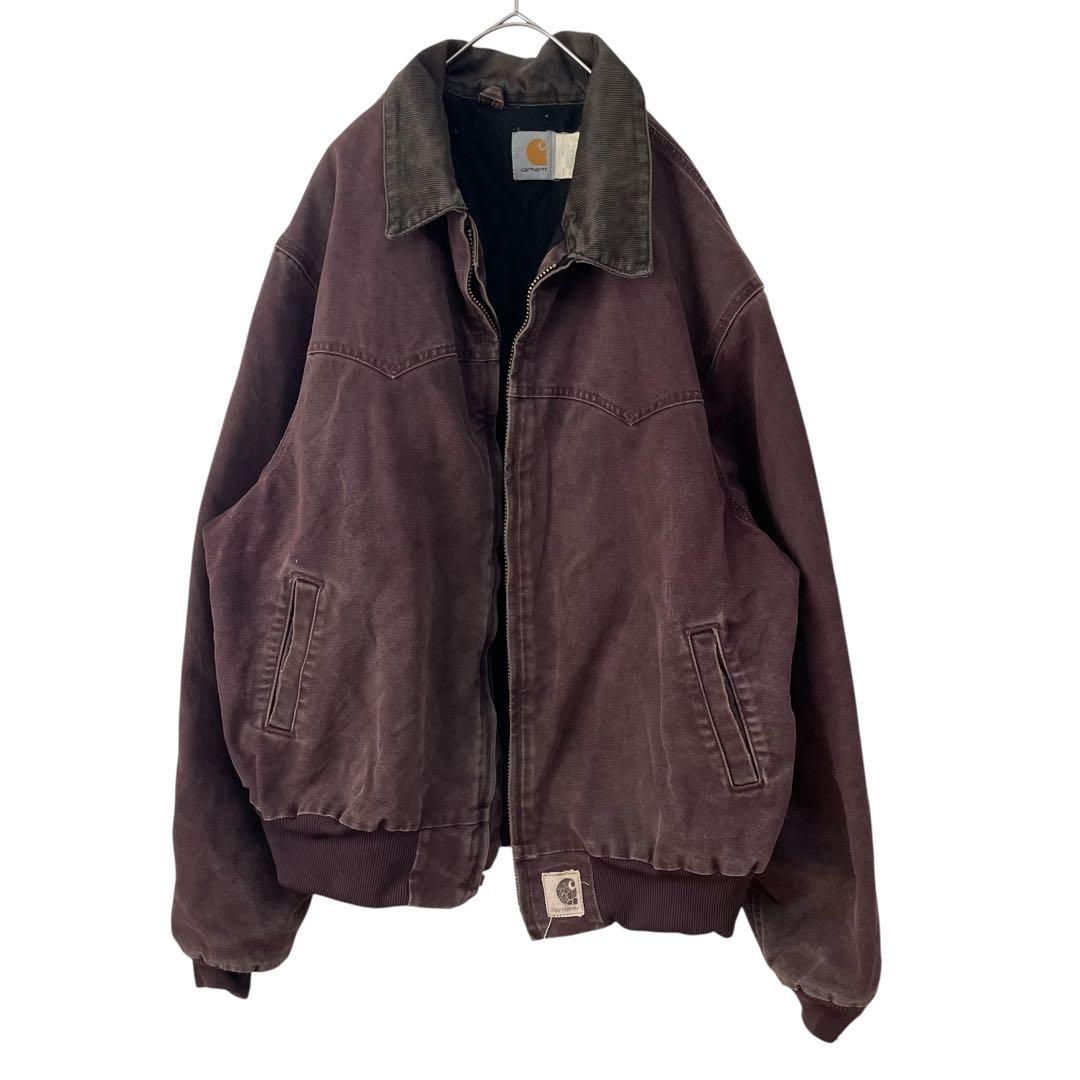 激レアカラー カーハート サンタフェ ジャケット バーガンディ 80s