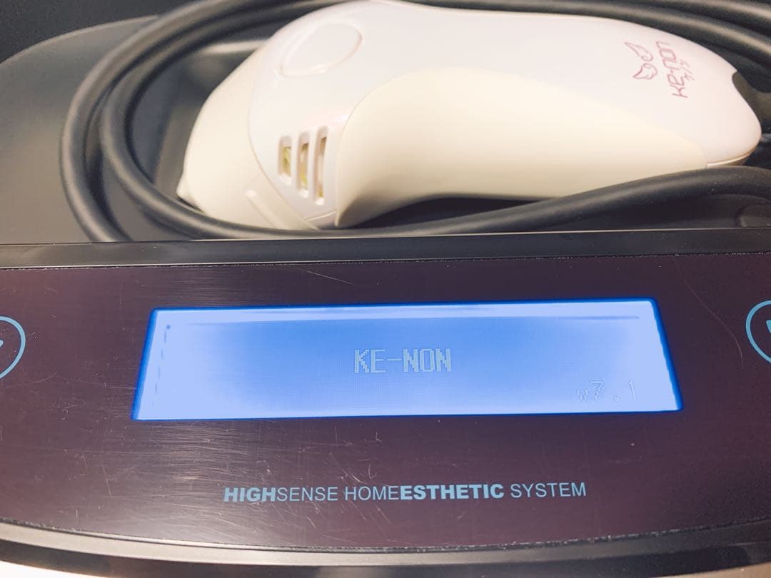 【ほぼ未使用✨】ケノンver7.1 眉毛脱毛器付✨