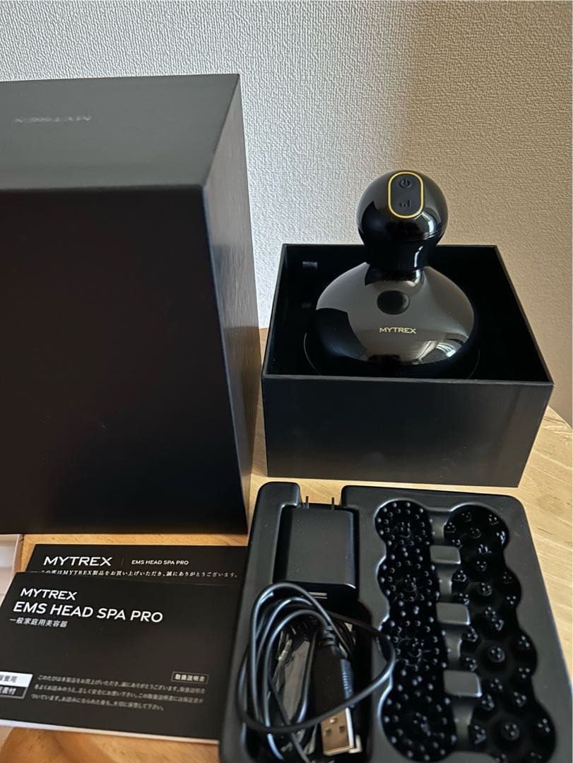 MYTREX EMS HEAD SPA PRO （未使用アタッチメントあり）