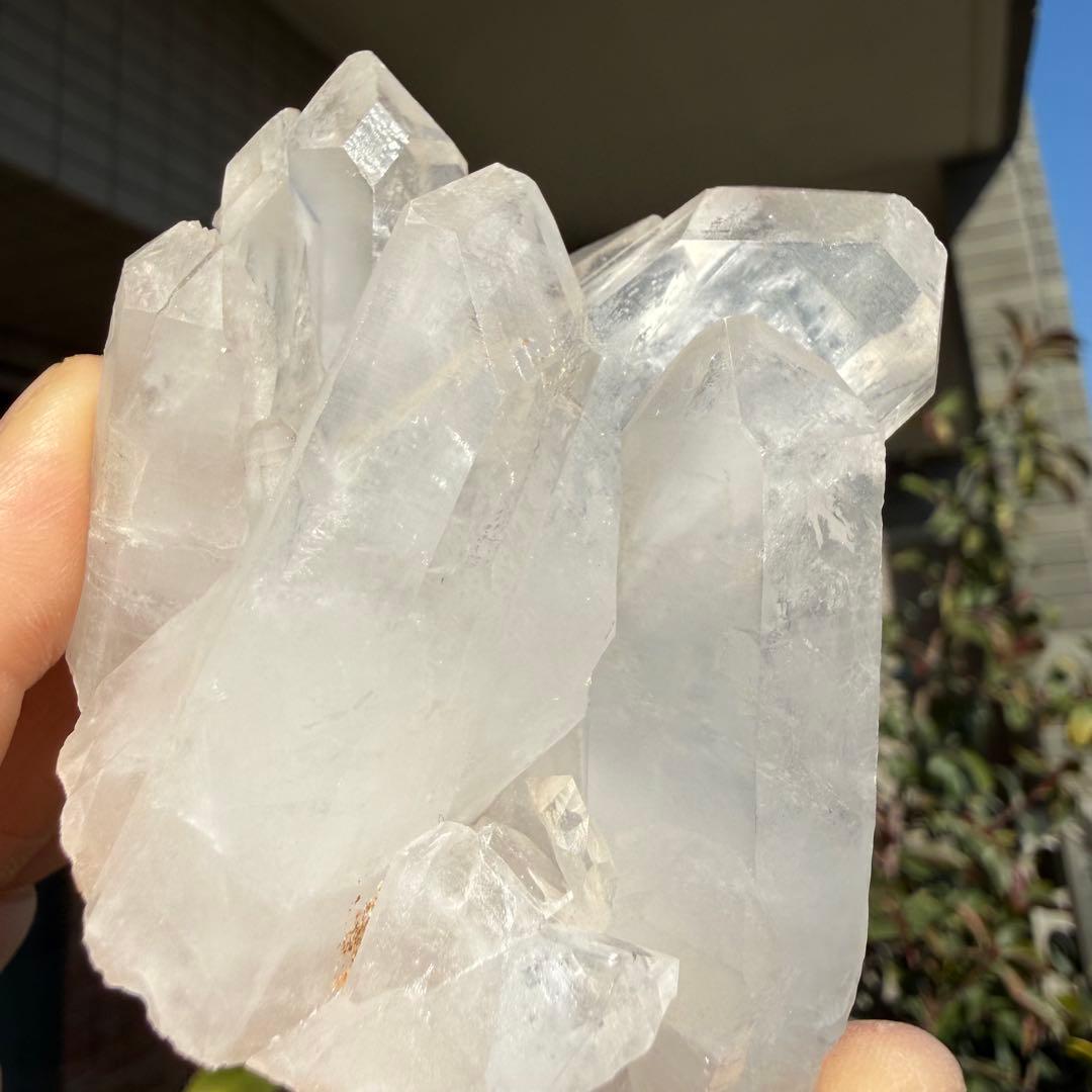 自然色　水晶クラスター モリオン　13個セット　1kg 水晶　原石　自然石c1