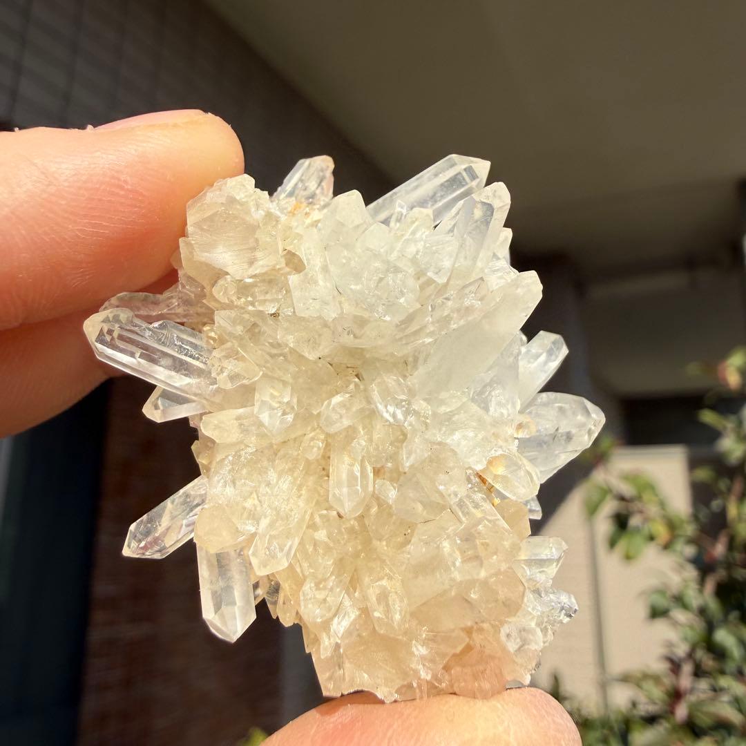 自然色　水晶クラスター モリオン　13個セット　1kg 水晶　原石　自然石c1